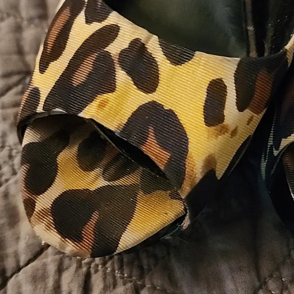 Jessica Simpson peeptoe Leopard platform heels - Picture 11 of 13